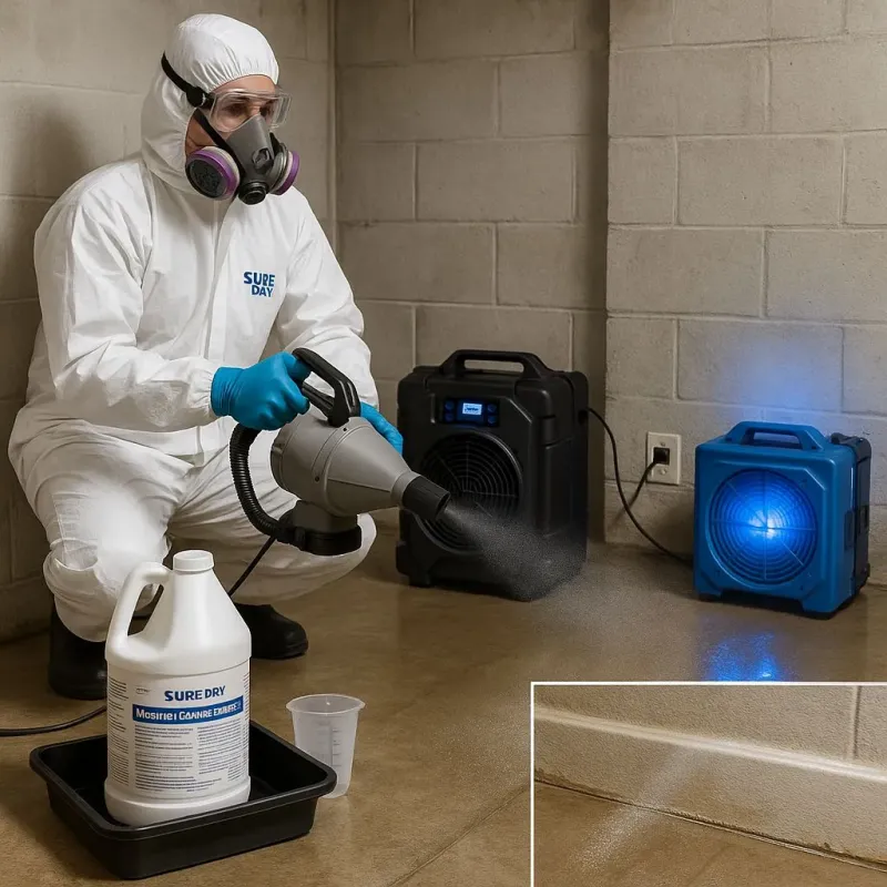 Sanitization and Odor Removal process in Earlham, IA