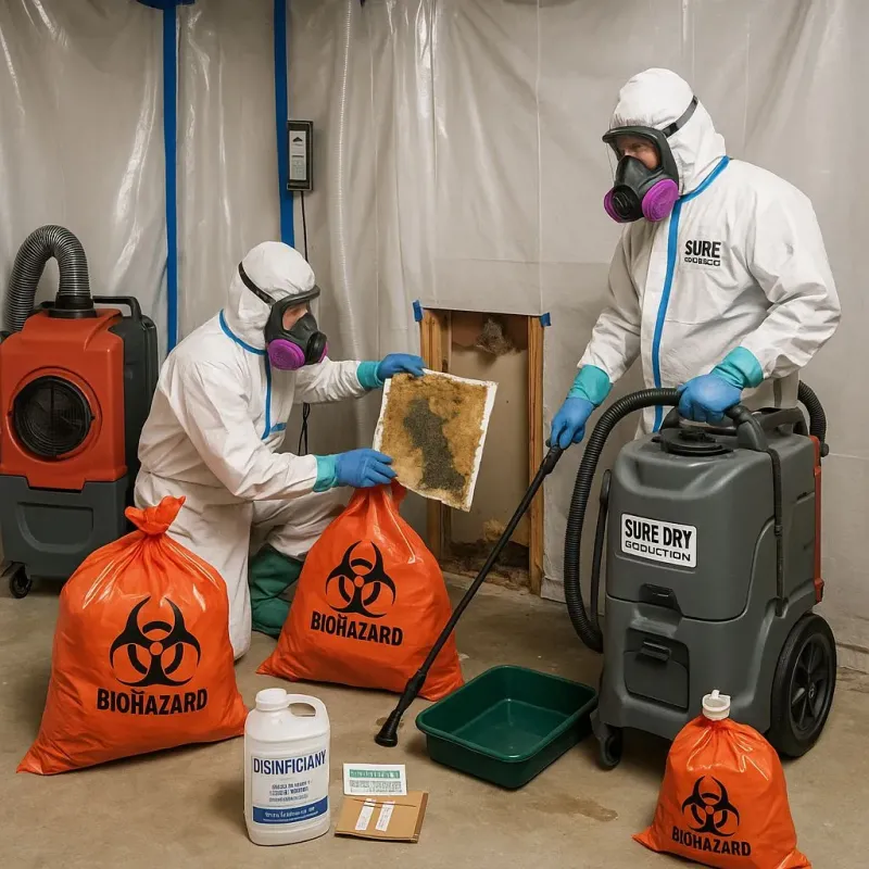 Contaminated Water Handling Protocols process in Earlham, IA