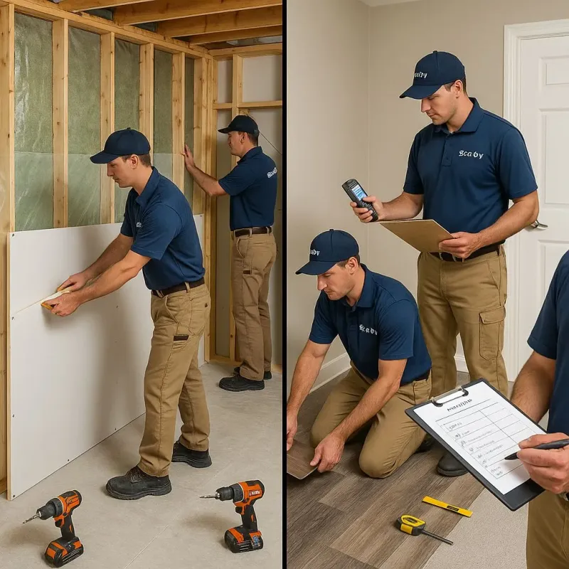 Repairs and Reconstruction process in Earlham, IA