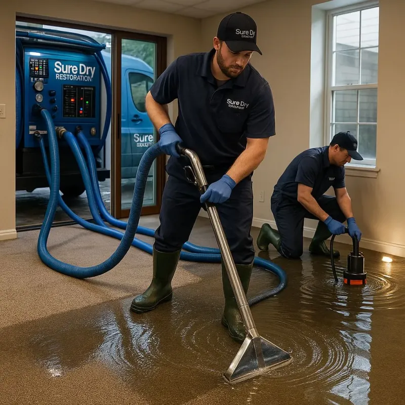 Water Extraction and Removal process in Earlham, IA
